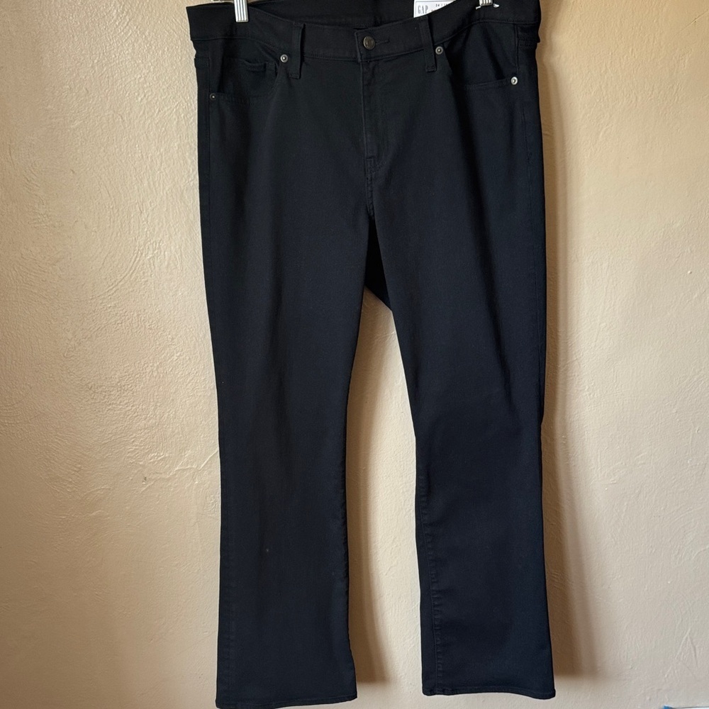 GAP Baby Boot Mid-Rise Jeans in Everdark Size 18R